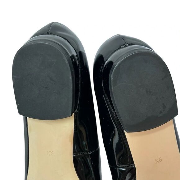 ARRAY Leopard Print Jeweled Cheetah Face Black Patent Loafers Shoes Women's 9N - Picture 13 of 16